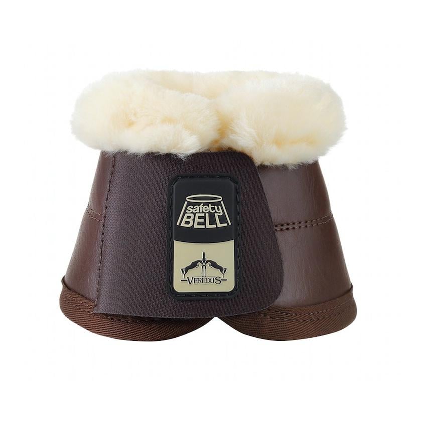 Springglocken KUNSTFELL "Safety Bell" Save The Sheep - braun Springglocken KUNSTFELL "Safety Bell" Save The Sheep - braun