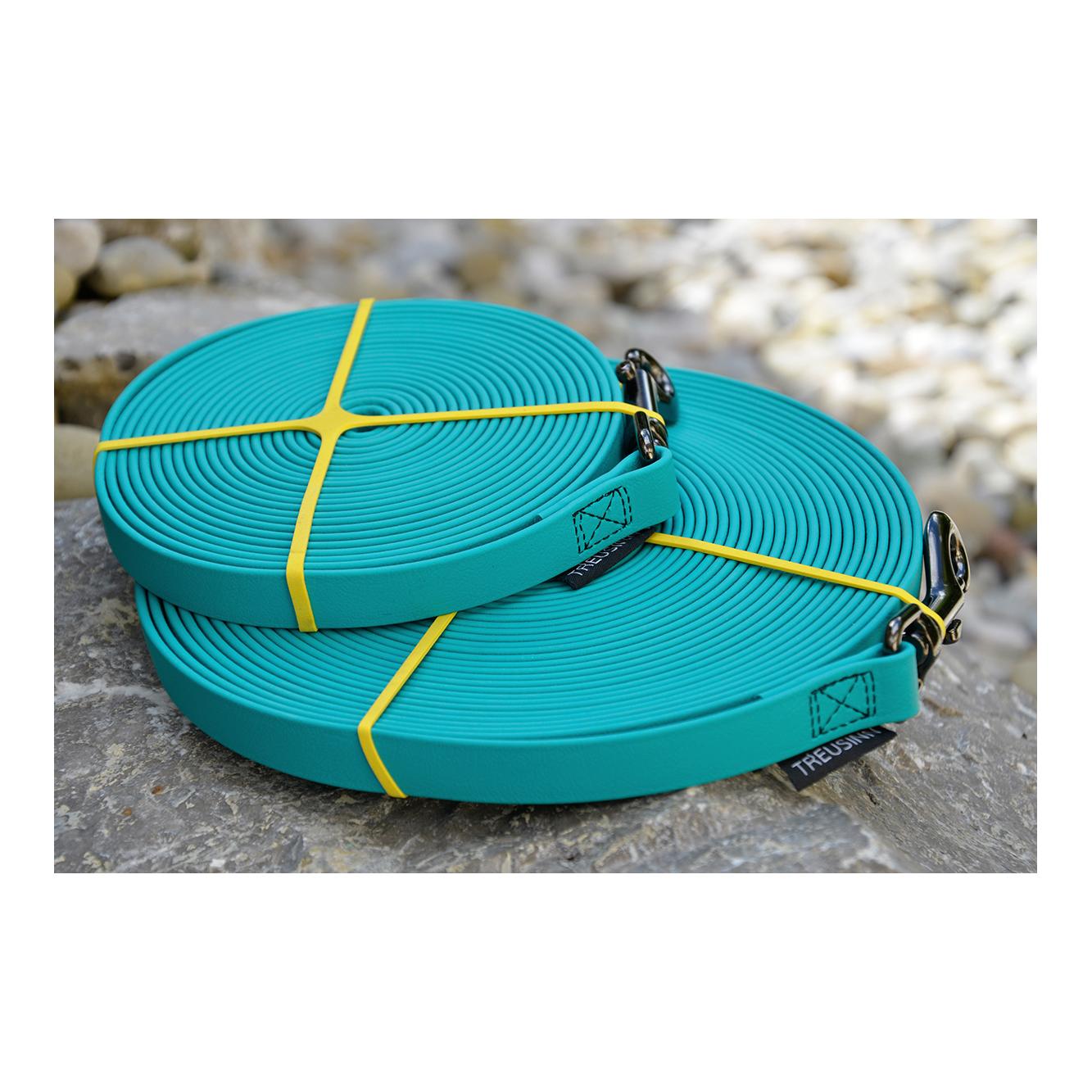 Laisse à pister Biothane STAY - pétrole