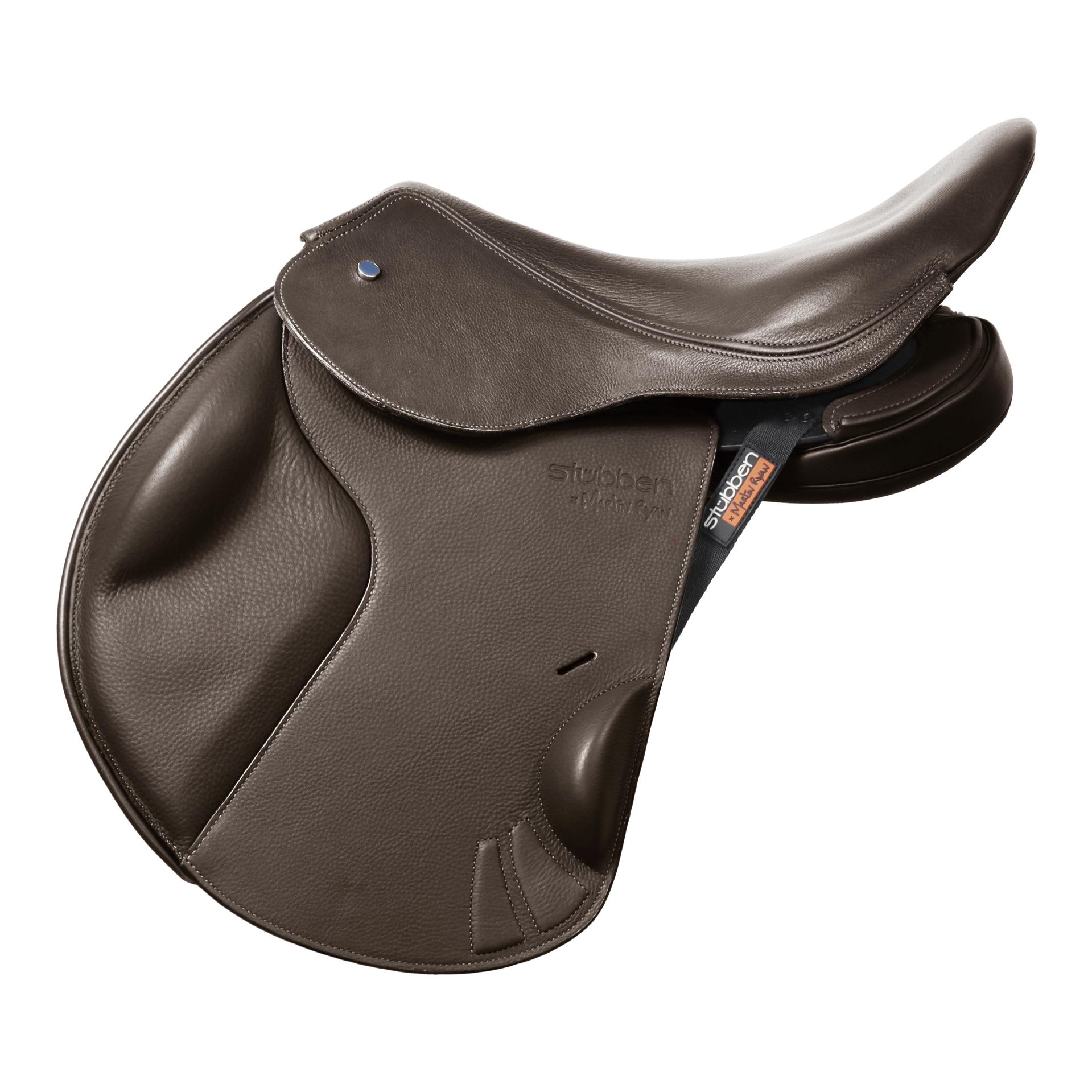 REVsport Sattel mit Sattelblatt 17,5" Sattelblatt Springen