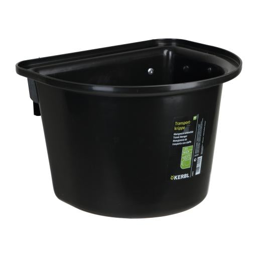 Transport-Futterkrippe - schwarz