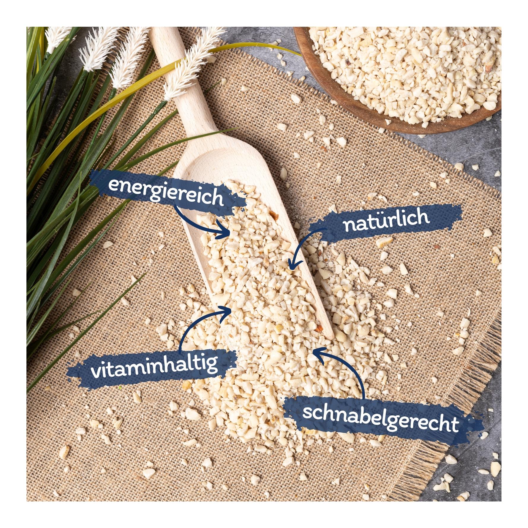 Erdnusskerne weiss gehackt HK Südamerika