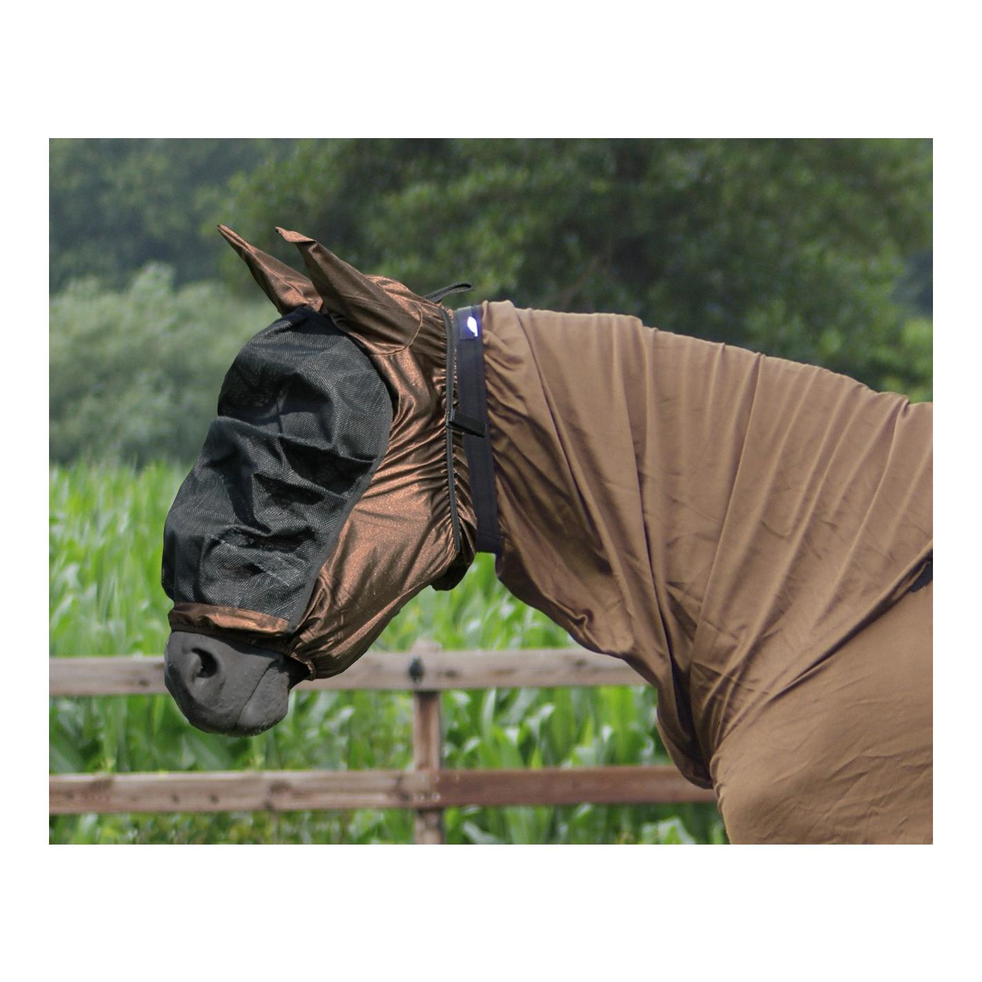 Ekzemmaske mit Ohren - braun