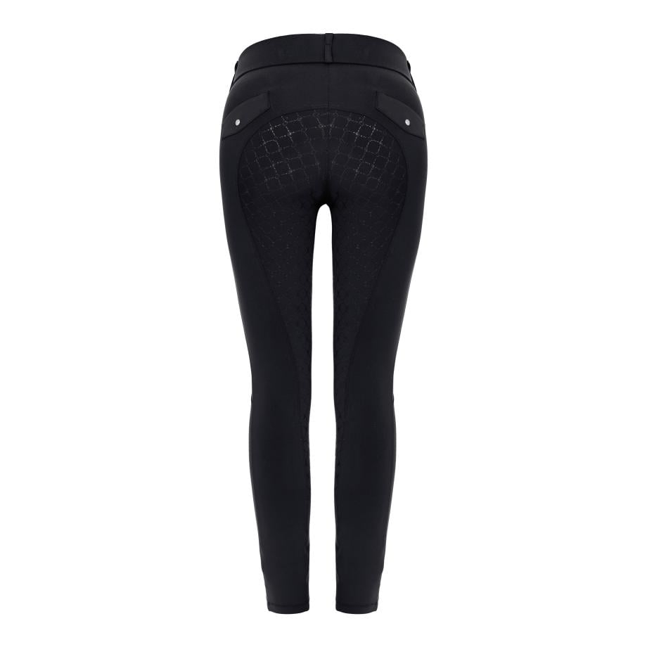 Leggings d'équitation fond intégral Luca Grip RL pour femmes - noir Leggings d'équitation fond intégral Luca Grip RL pour femmes - noir