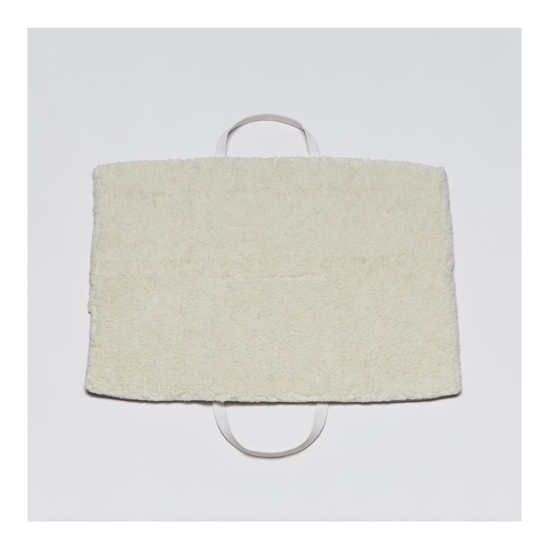 Lit de voyage pour chiens Tweed Grey / Laine - Polyester