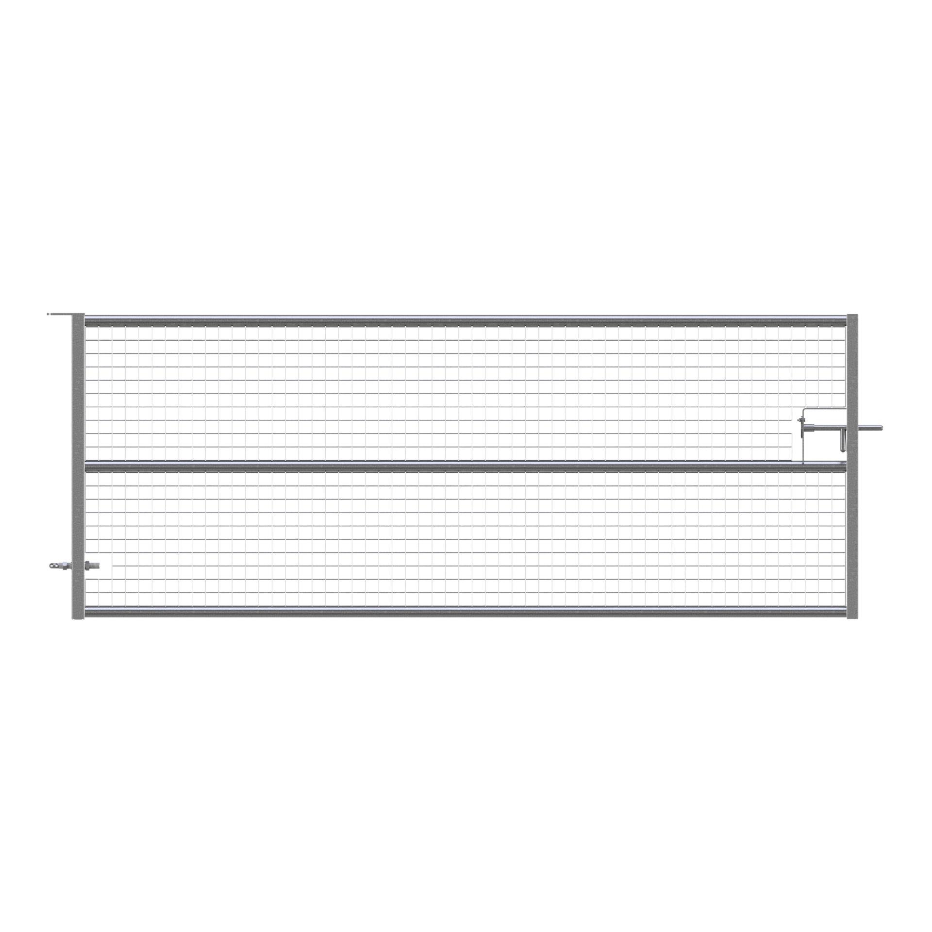 Weidezauntor - mit Gitter - Höhe 1.14 m