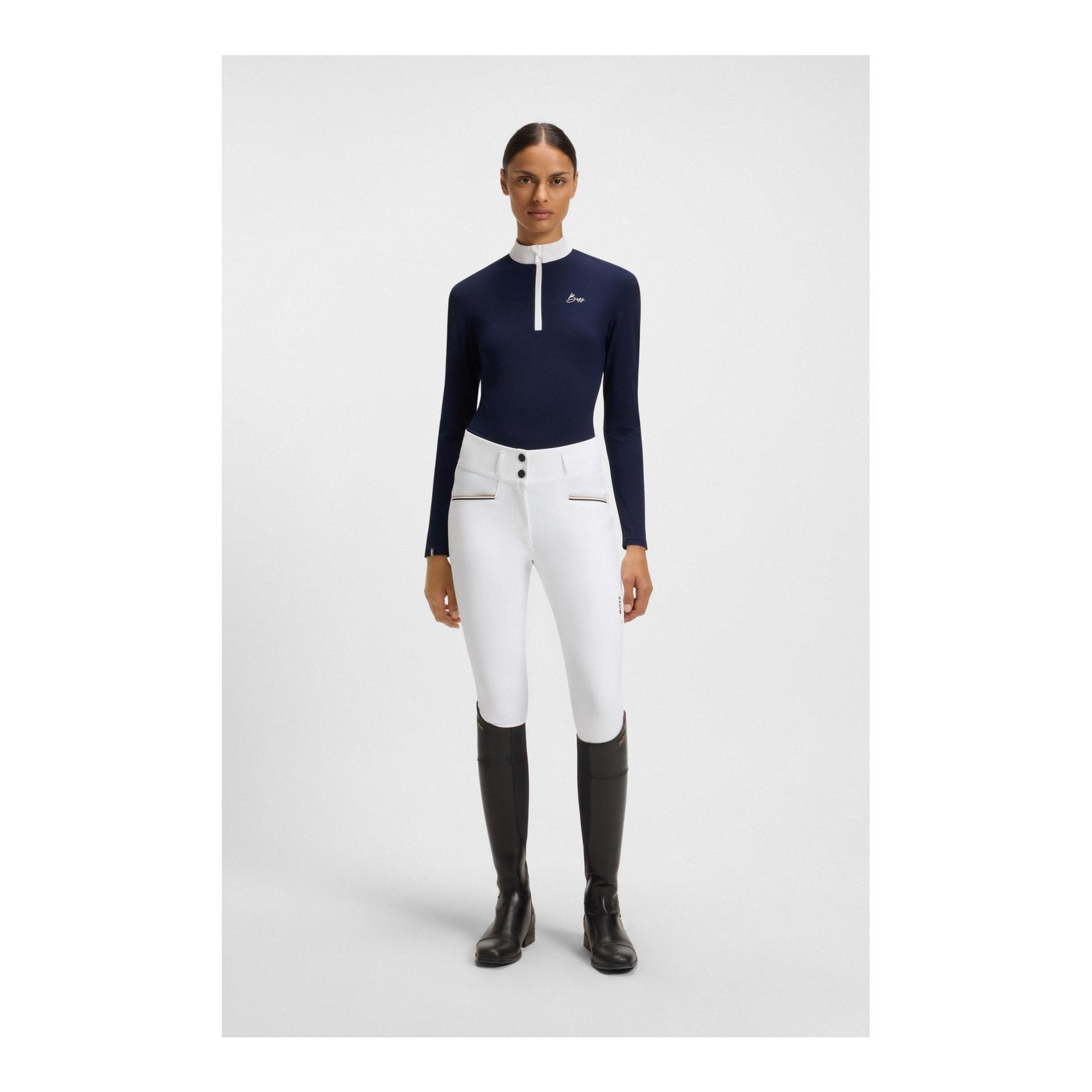 BOSS Equestrian Minou T-Shirt de compétition Texture Femme