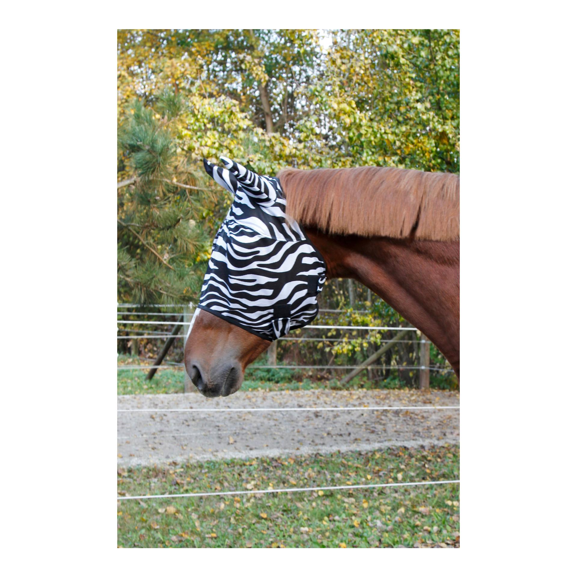 Fliegenschutzmaske Zebra Fliegenschutzmaske Zebra