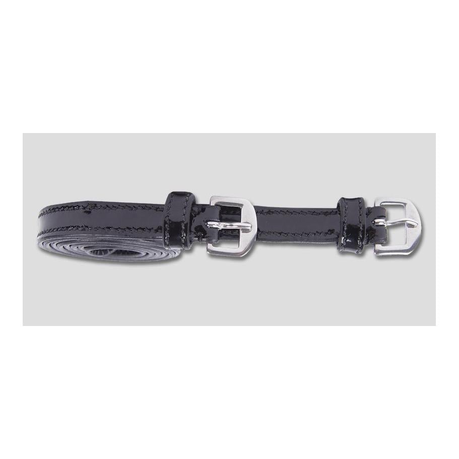 Waldhausen Sporenriemen Lackleder - Schwarz -