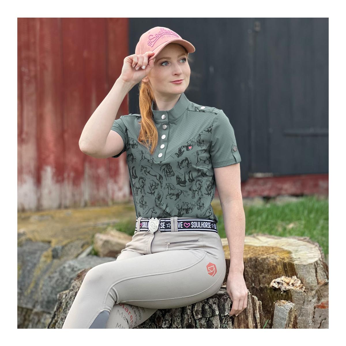 Funktions Poloshirt Horses Funktions Poloshirt Horses