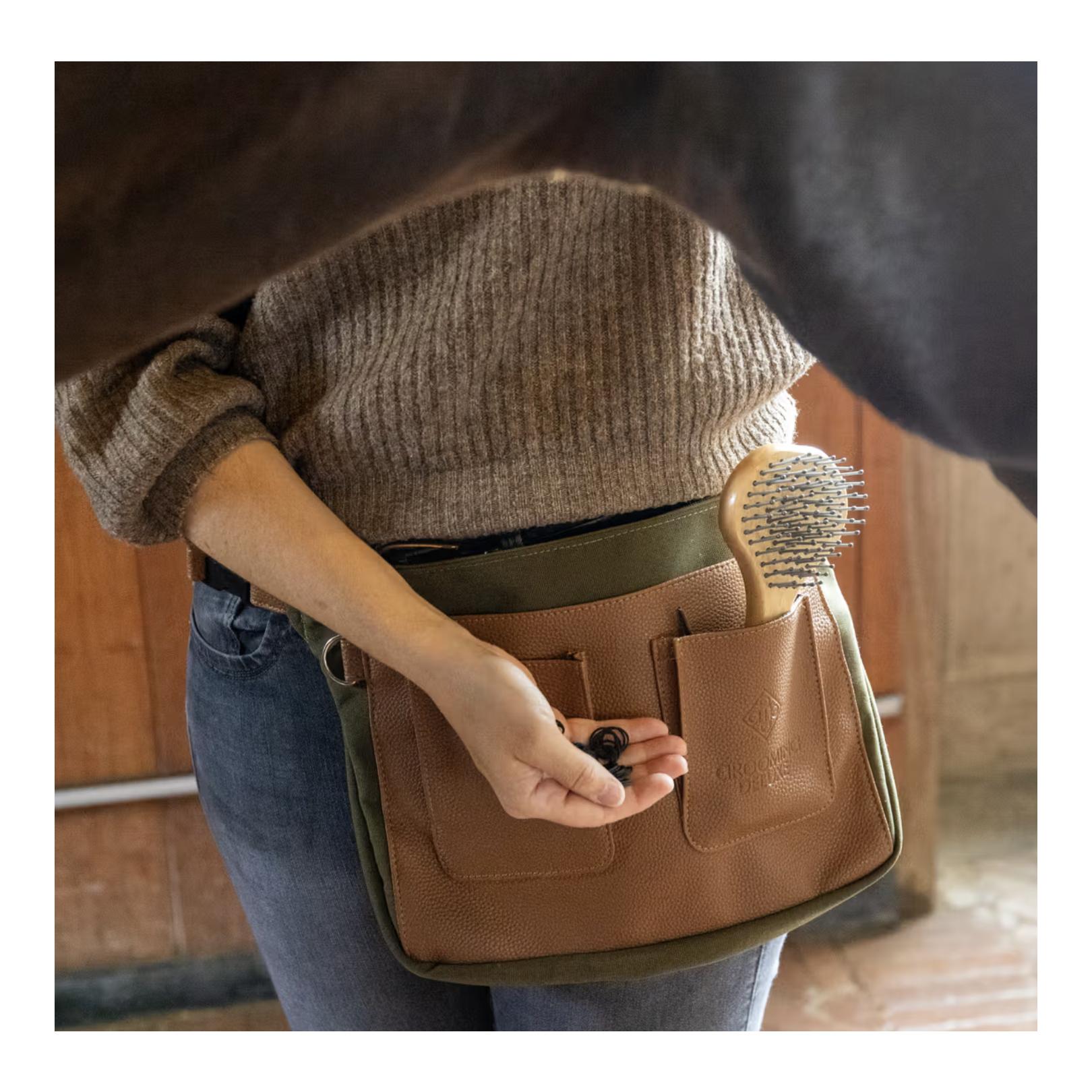 Grooming Deluxe Einflecht Bauchtasche Canvas