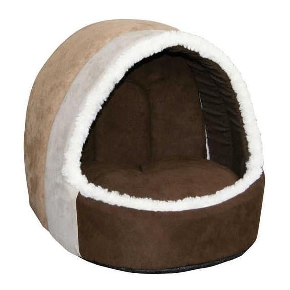 Kerbl Pet Kuschelhöhle AMY - Braun, Beige, Weiss -