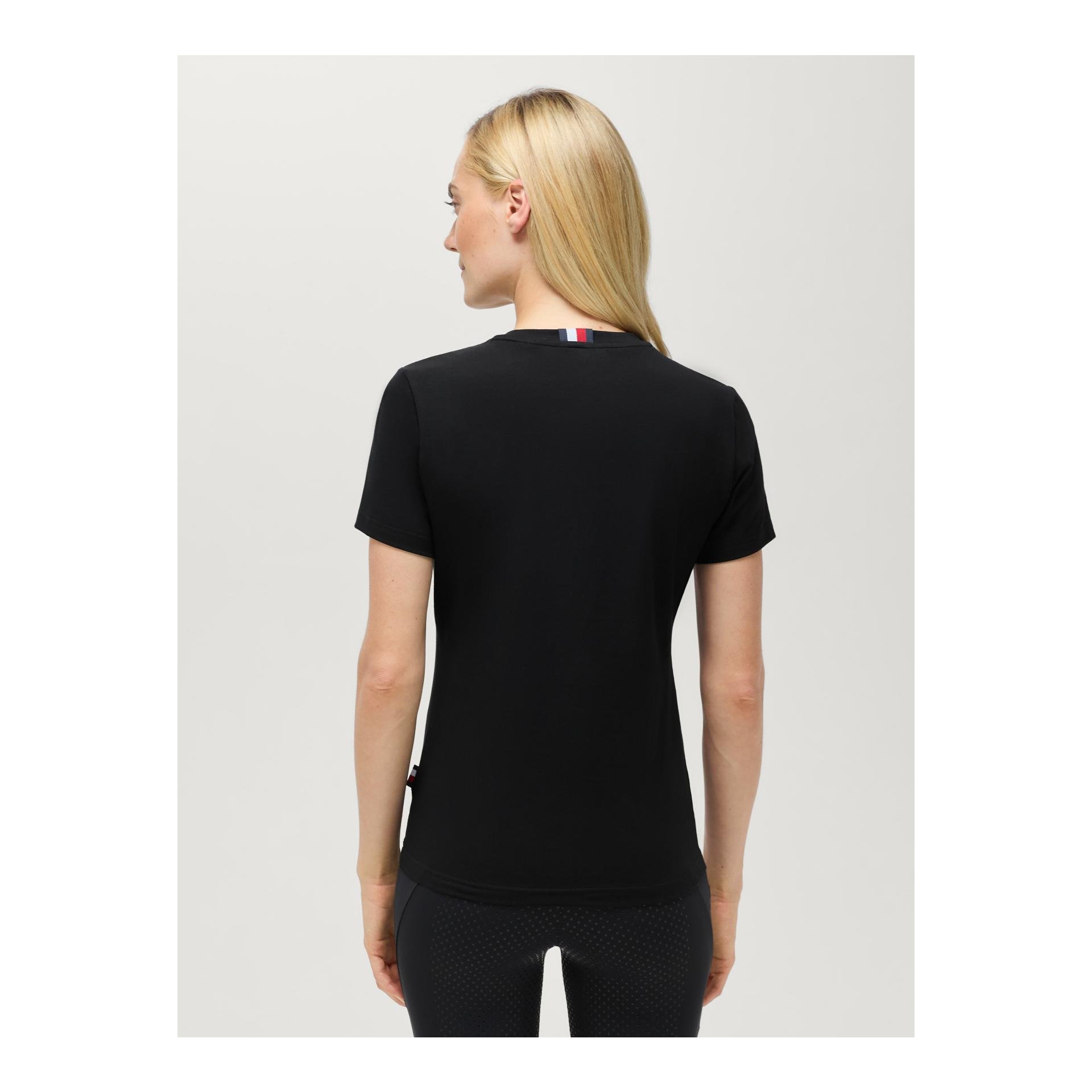 Tommy Hilfiger Equestrian T-Shirt Rhinestone Malibu Damen