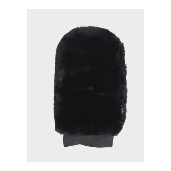Fell Putzhandschuh - schwarz