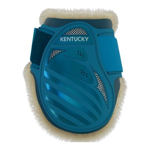 Streichkappen Vegan Lamfell young Horse - emerald