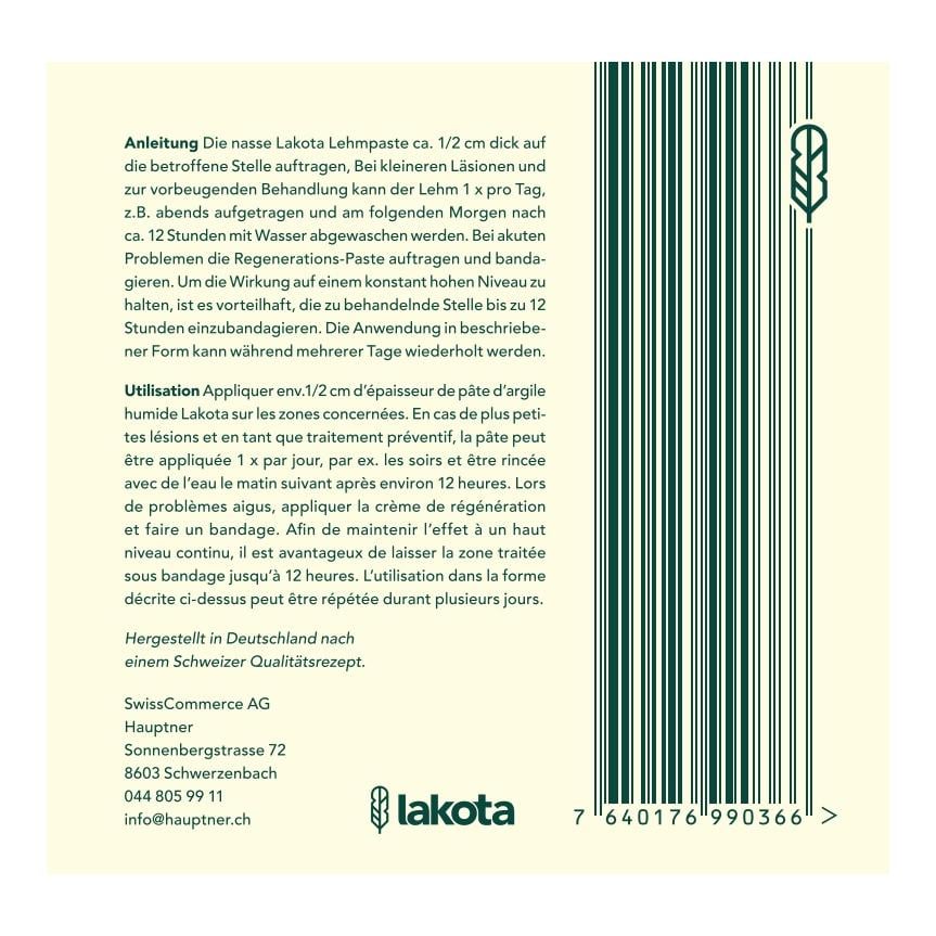 Argile pour chevaux Lakota