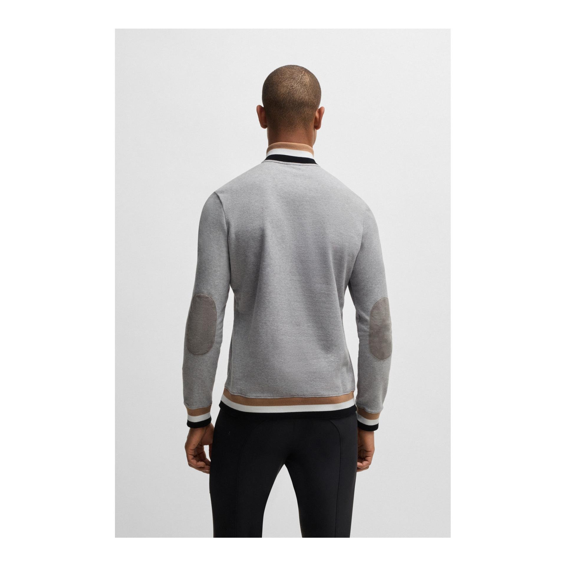 Pullover Troyer Stehkragen