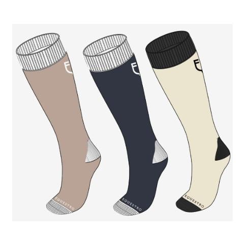 Equestro Socken Unisex 3er Pack