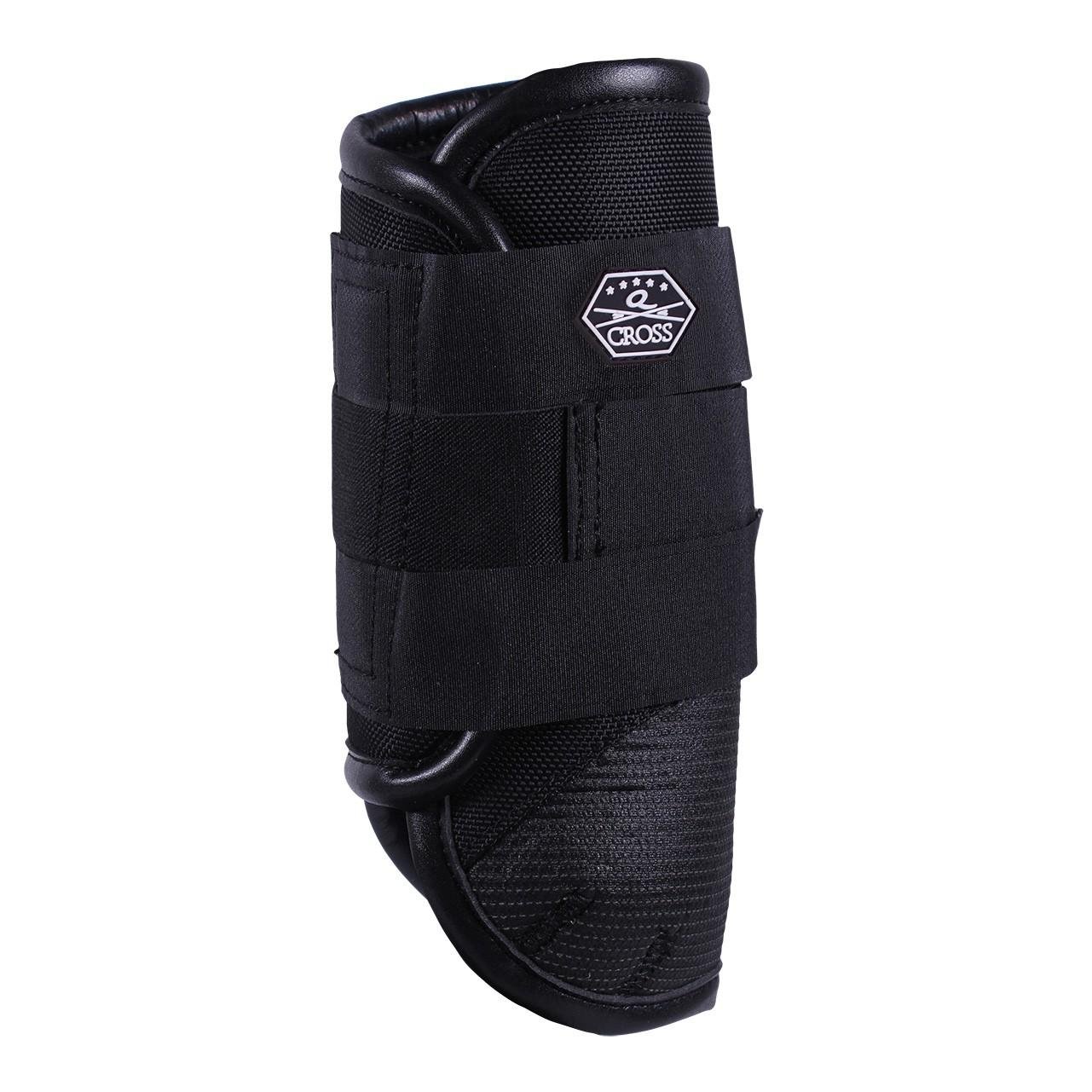 Guêtres Eventing Q-Cross Technical (jambe avant) - noir
