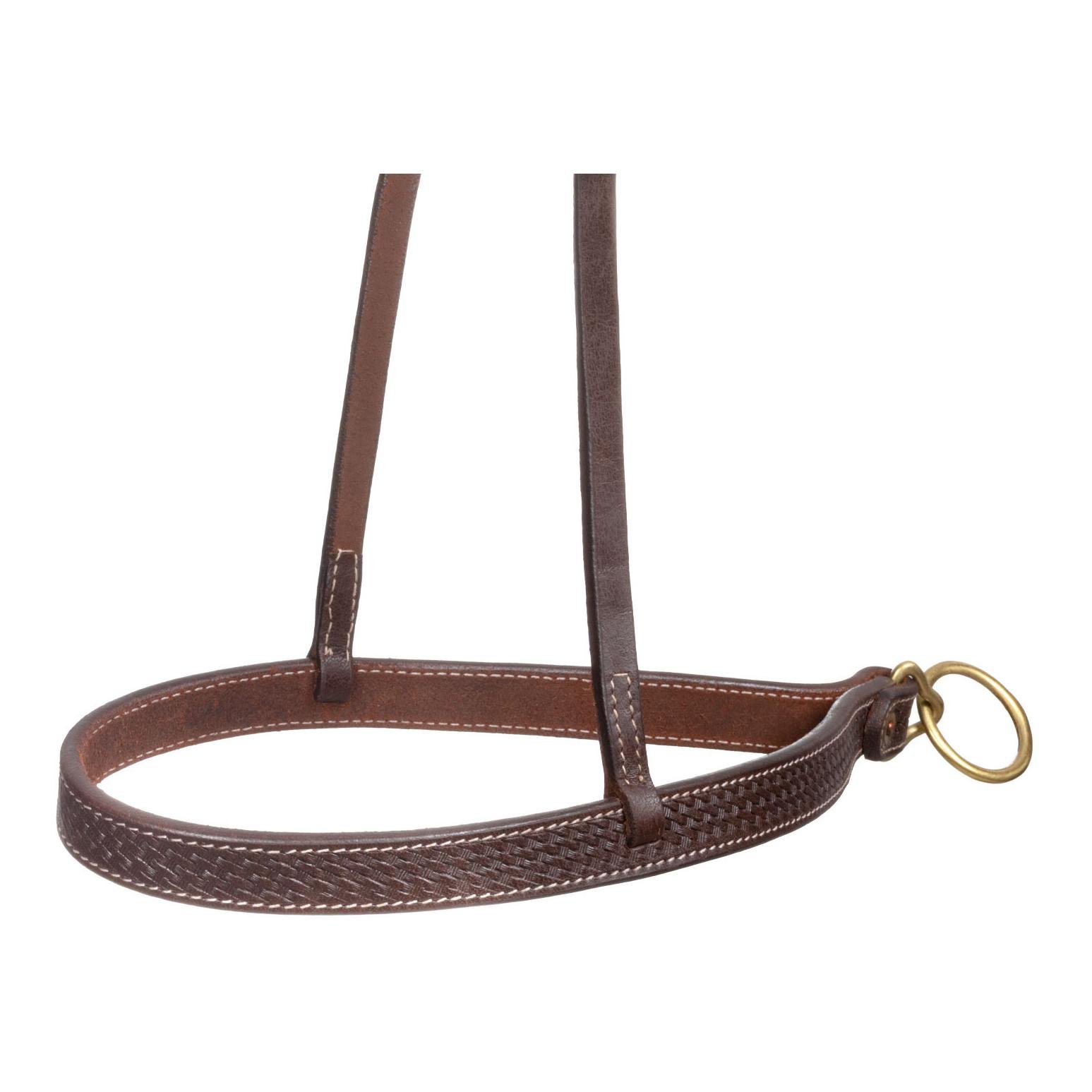 Pool's Western Leder Nasenband