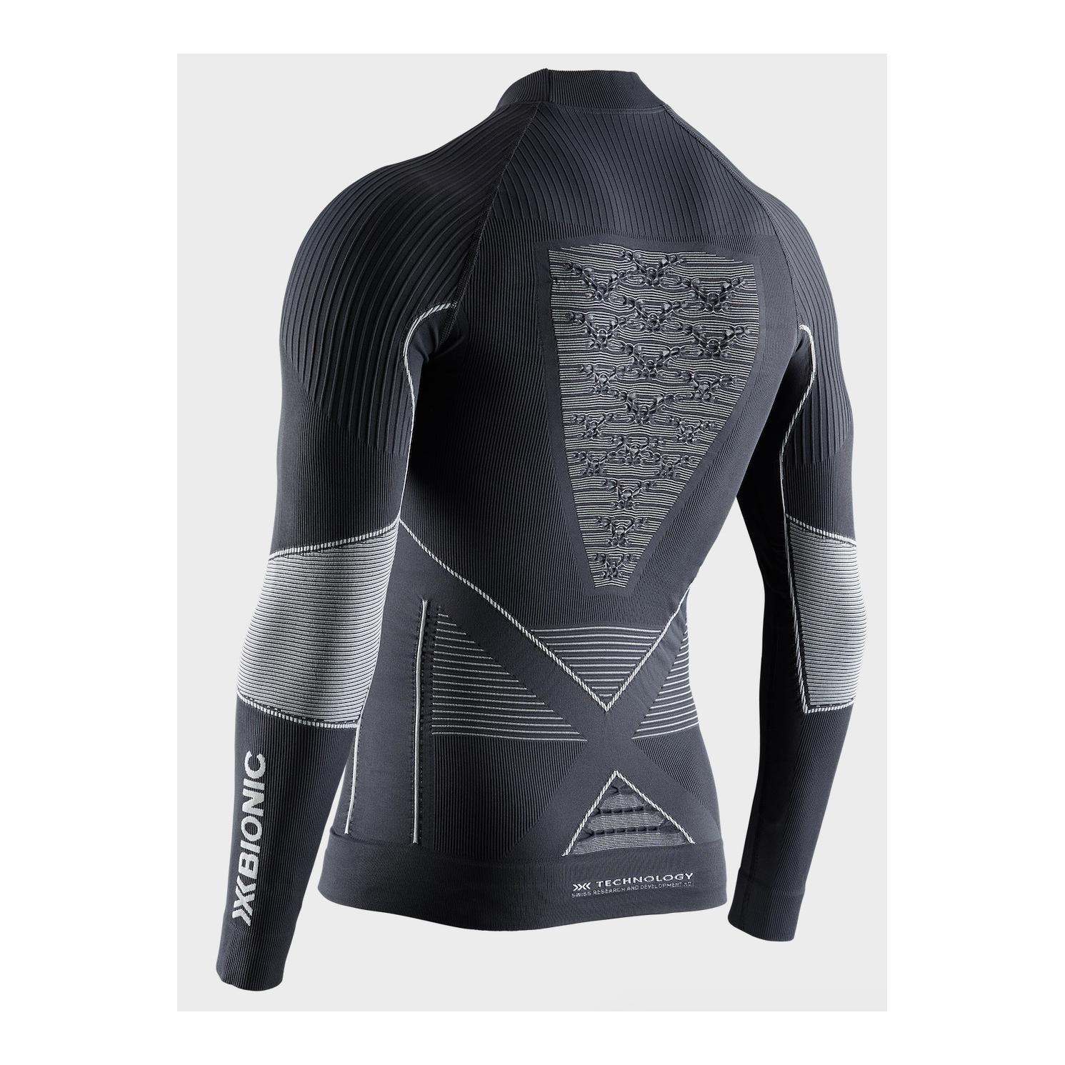 Energy Accumulator 4.0 Shirt Turtleneck pour hommes – charcoal/pearl