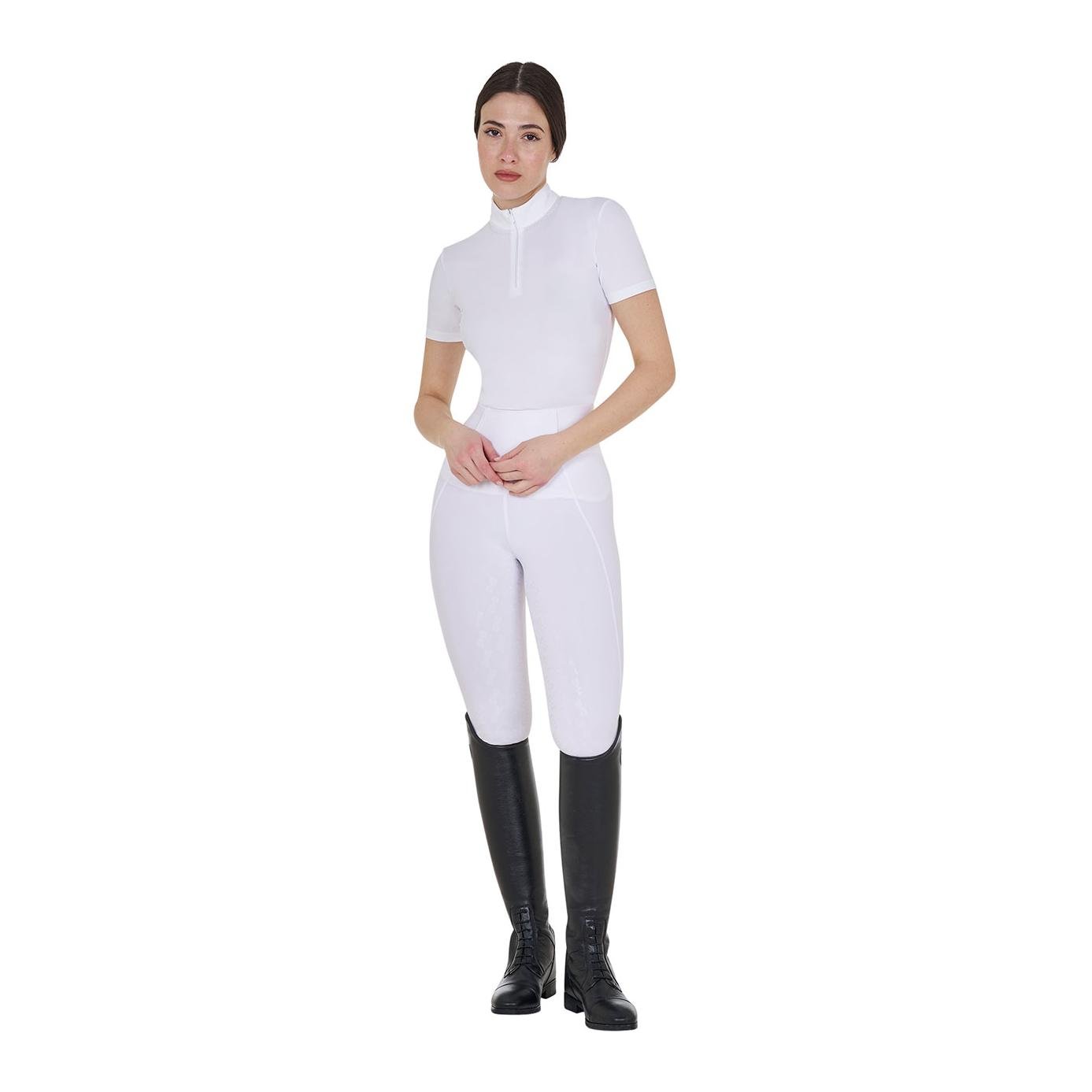 Equestro Leggings d'équitation Vollgrip Highwaist pour femmes