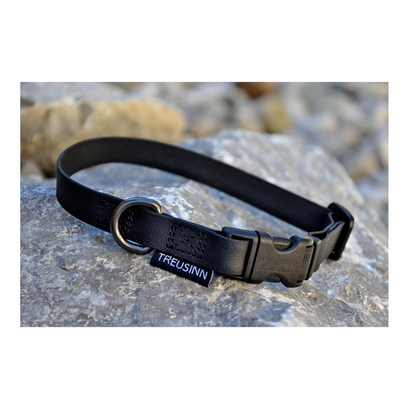 Collier pour chien Biothane STAY - noir Collier pour chien Biothane STAY - noir