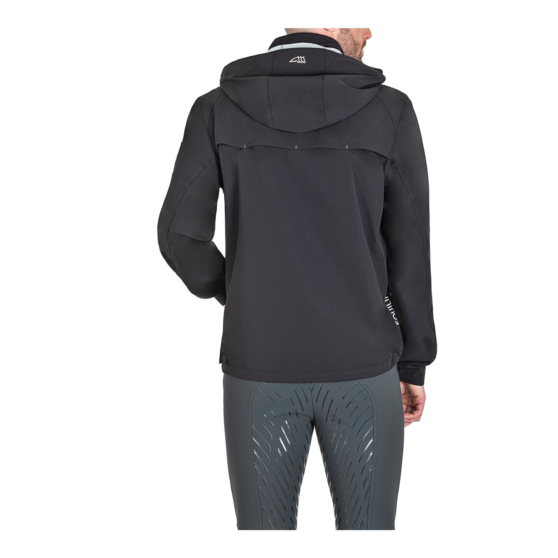 Veste imperméable Colinec pour hommes - noir