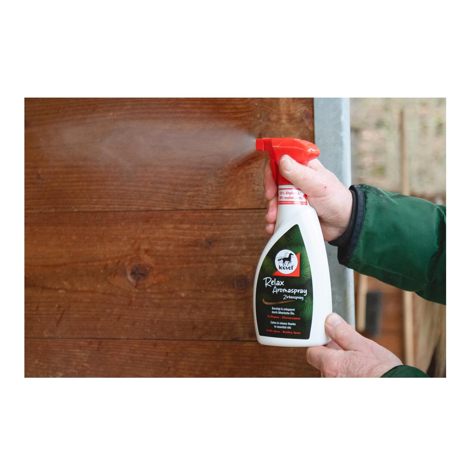 leovet Relax Aromaspray mit Arvenholz