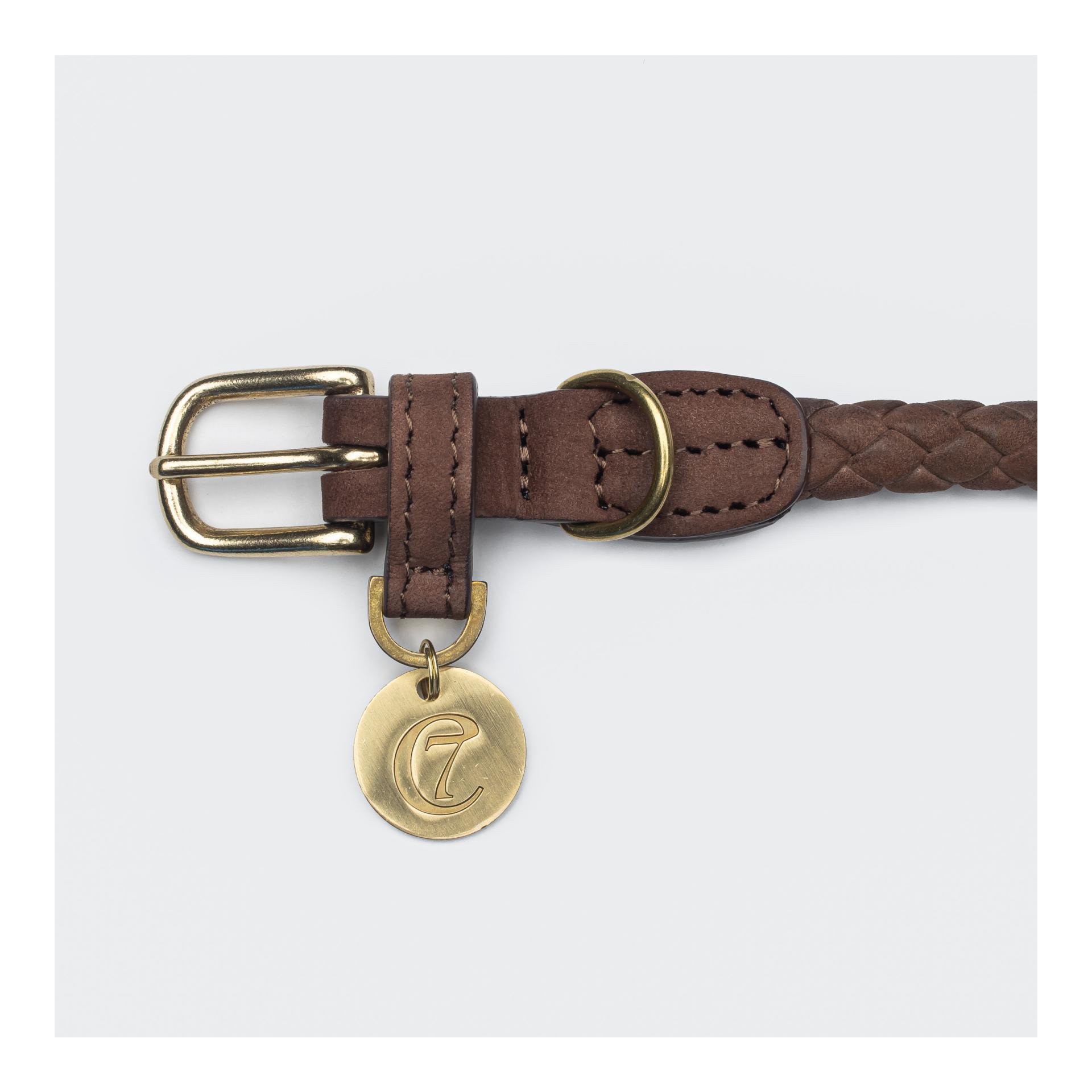 Collier de chien Ravello - hazel