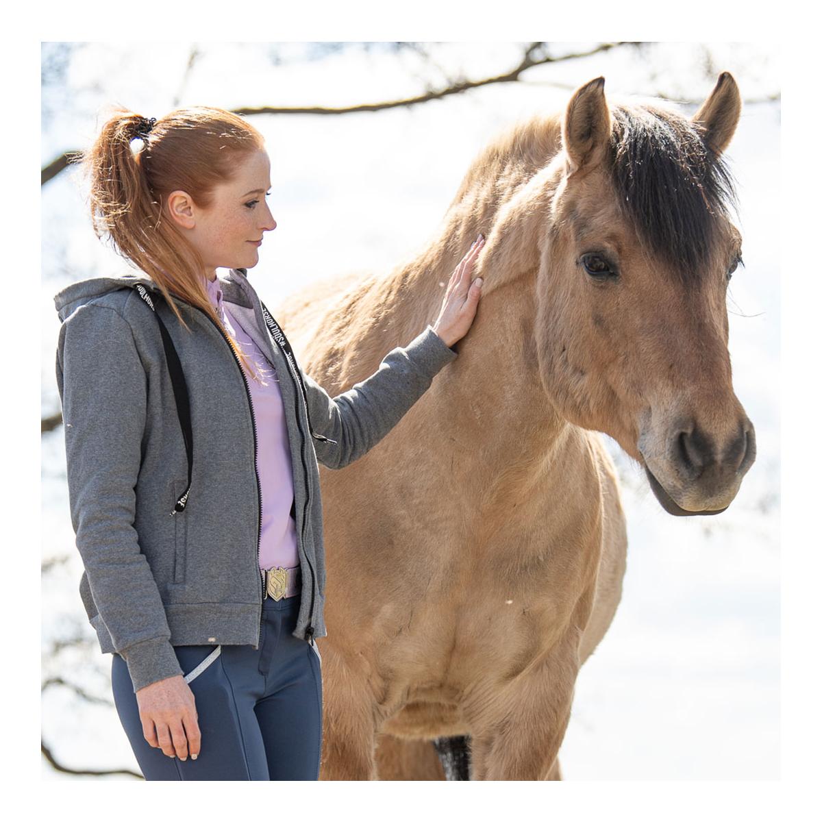 Zip-Hoodiejacke "Cozy Grey"