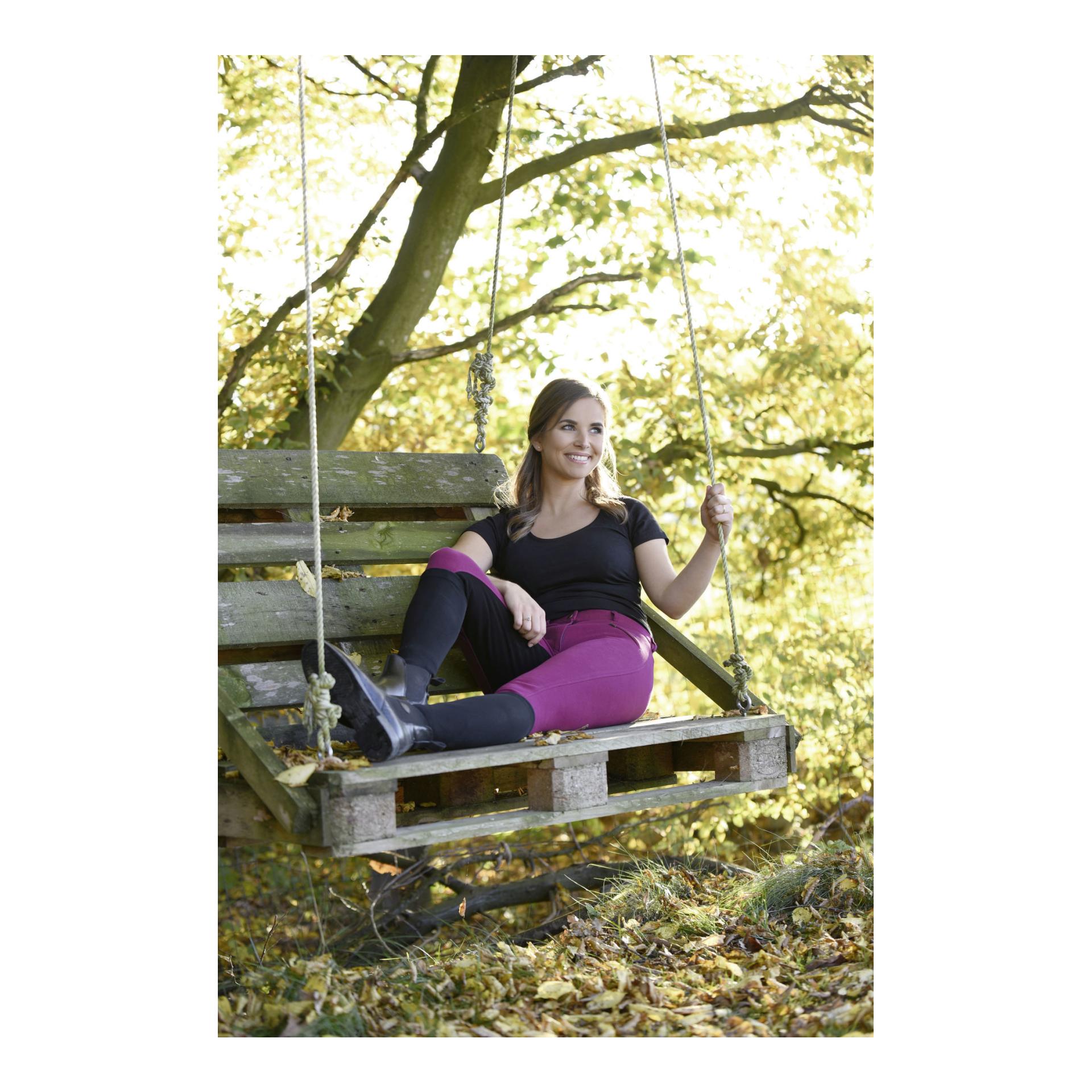 Economic Kinderreithose Vollbesatz - brombeer