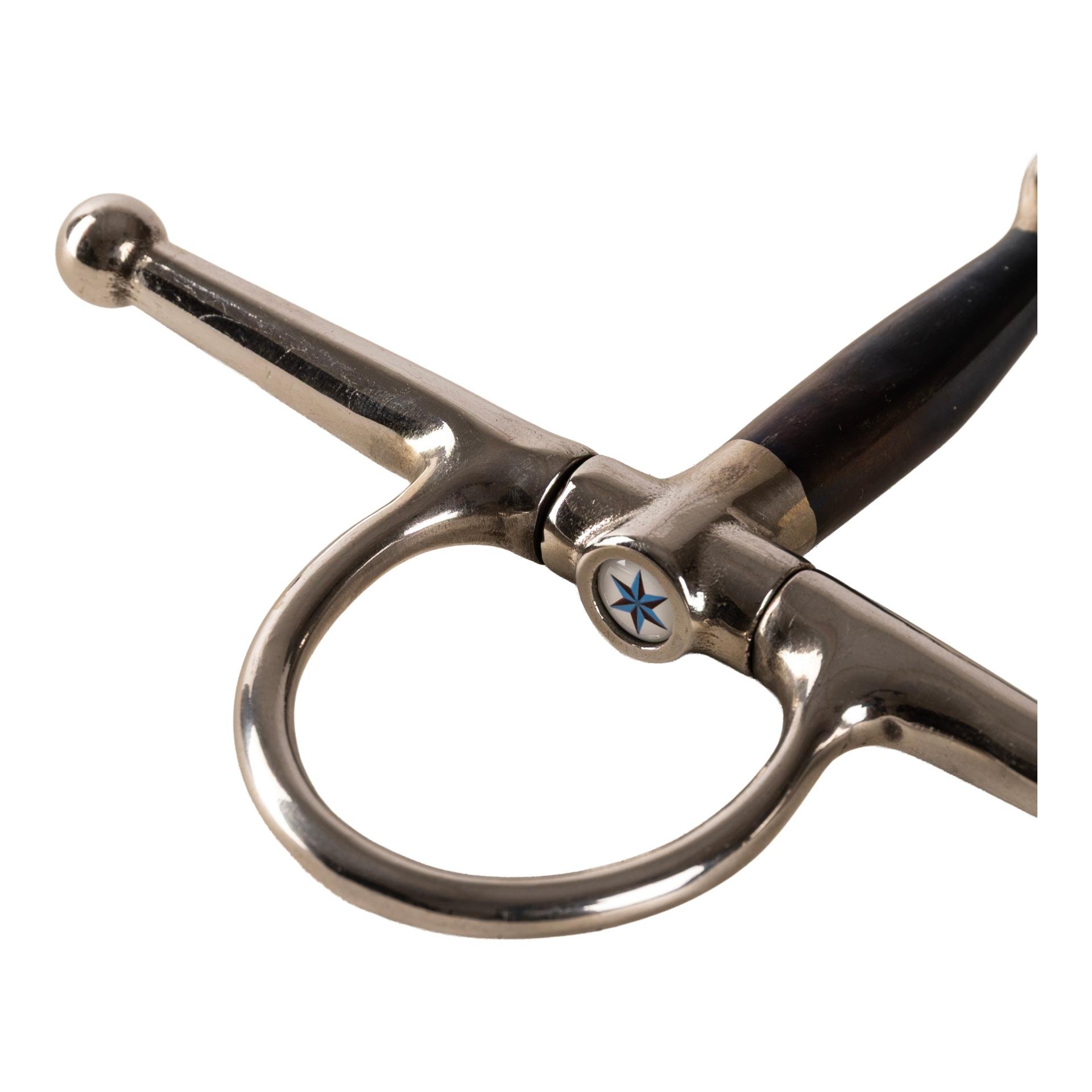 Velari Einfach gebrochene Schenkeltrense Sweet Iron 14mm