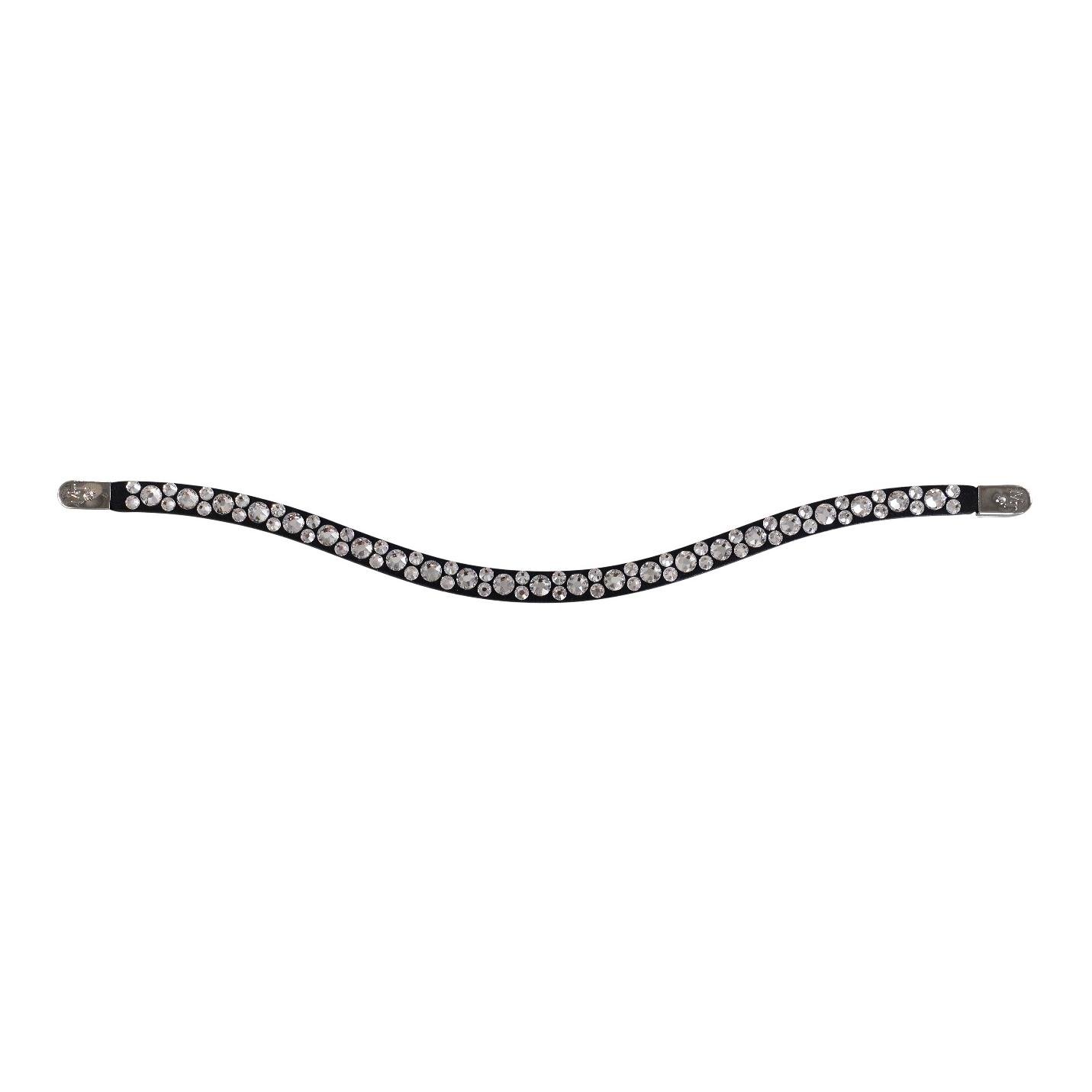 Stirnband Magic Tack lang gesschwungen - mixed crystal Stirnband Magic Tack lang gesschwungen - mixed crystal