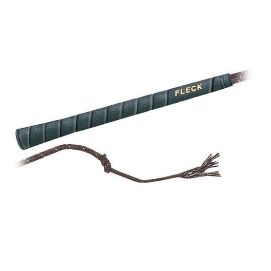 Dressurgerte Superflex/ Nylongespinst, hoch flexibel mit Fleck-Griff 