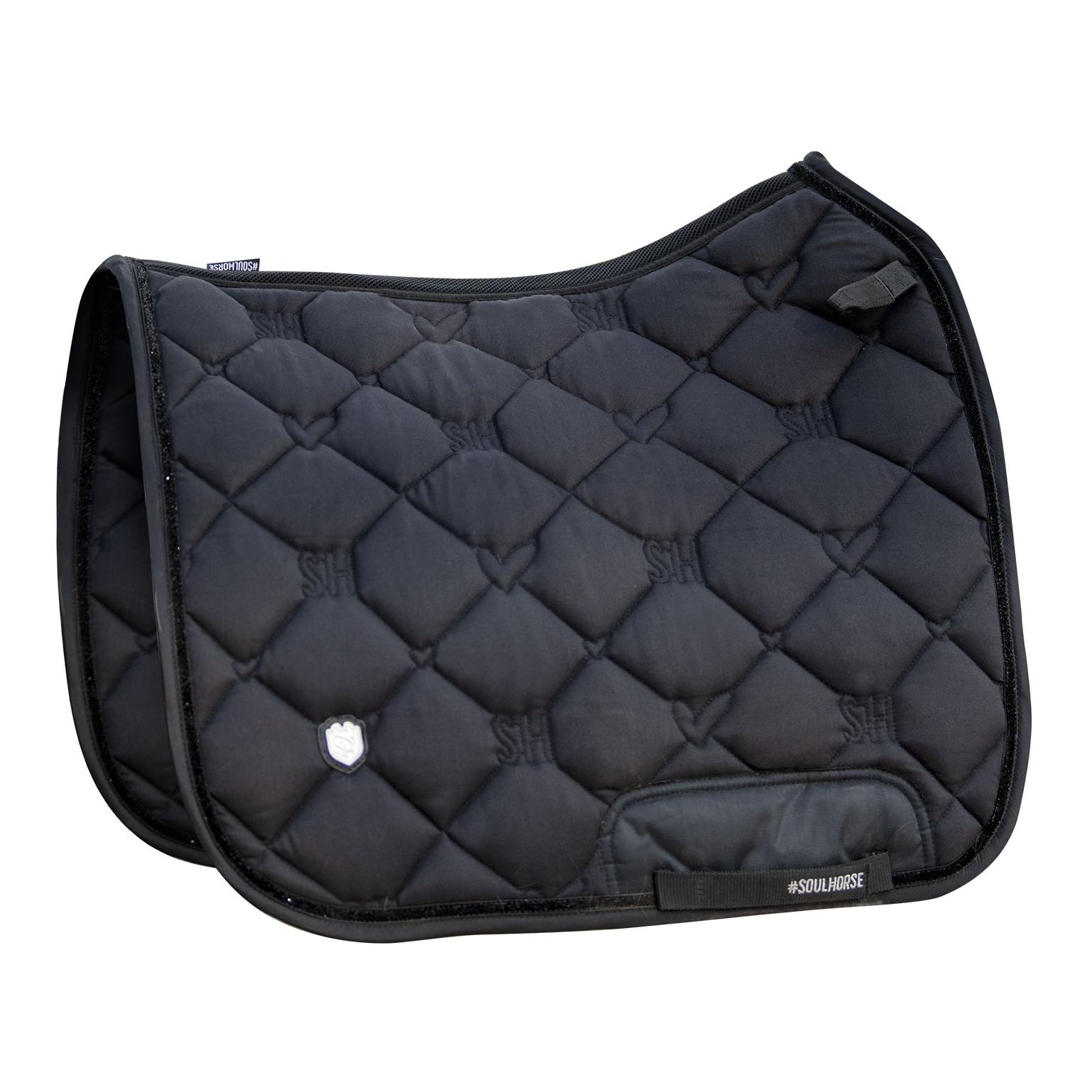 Schabracke Dressur "Black Glitter"