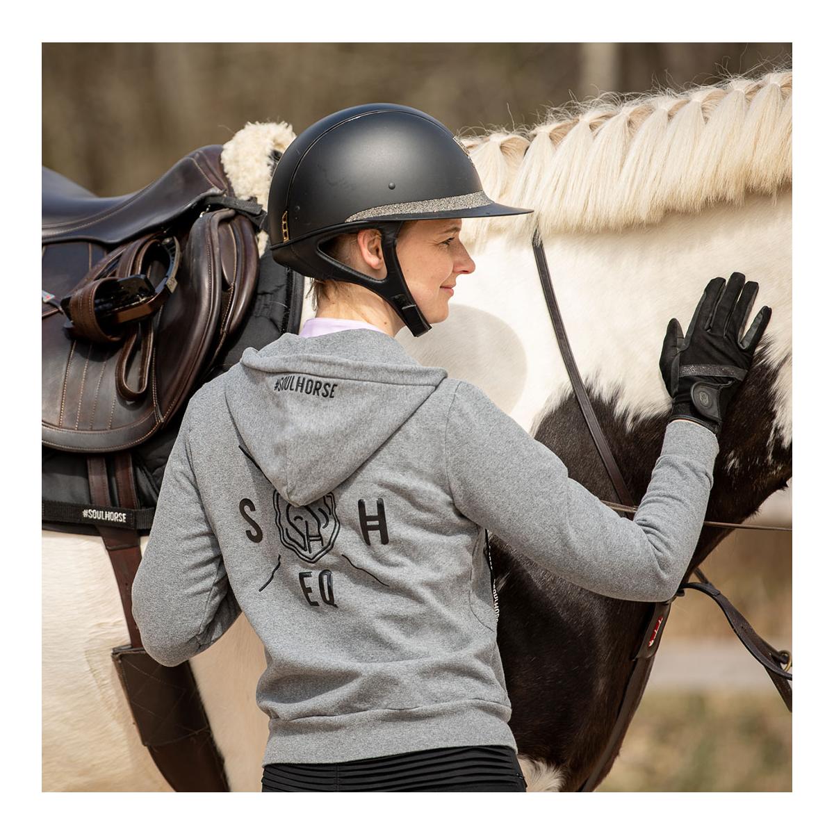 Zip-Hoodiejacke "Cozy Grey"