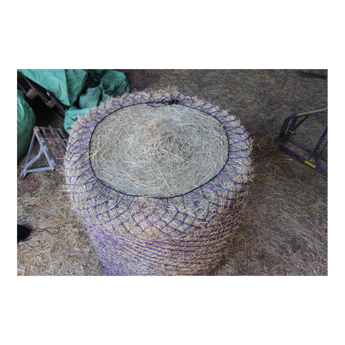 Equip Horse Futtersparnetz für Rundballen 5 x 5 cm Maschenweite