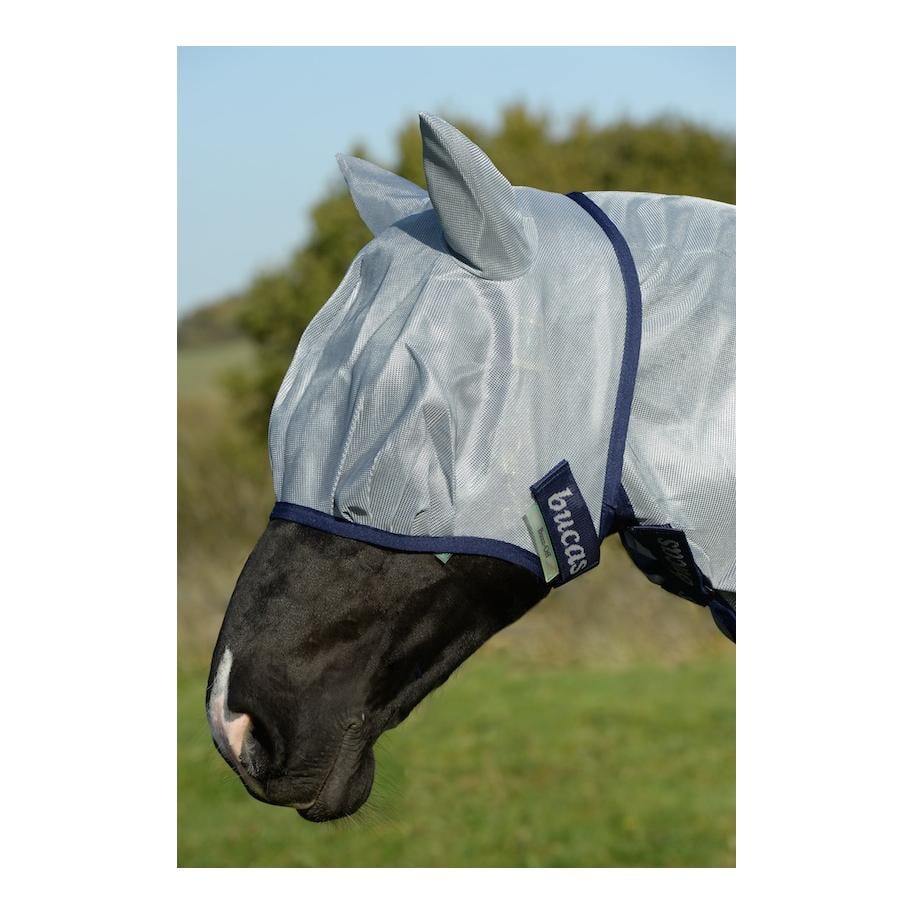 Fliegenmaske Freedom Fly Mask - silver