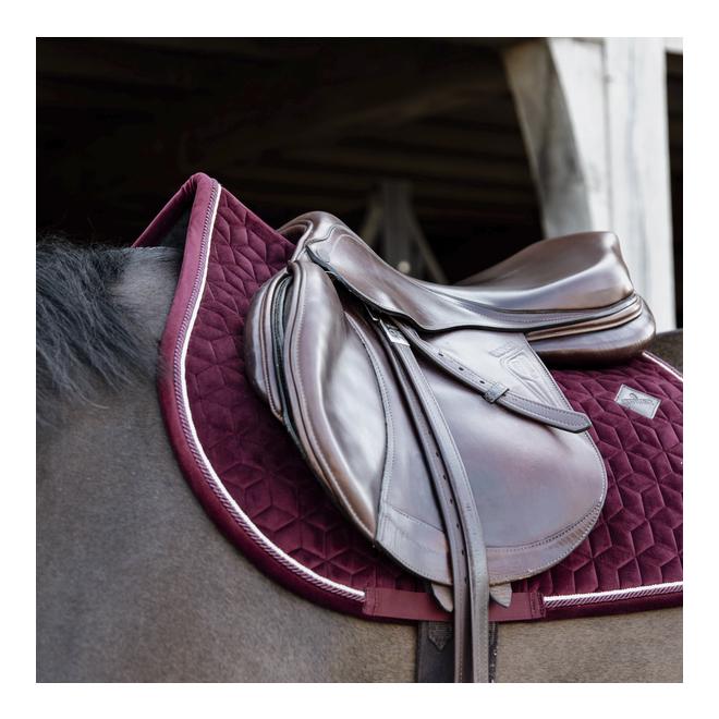 Schabracke Velvet Samt - bordeaux Schabracke Velvet Samt - bordeaux