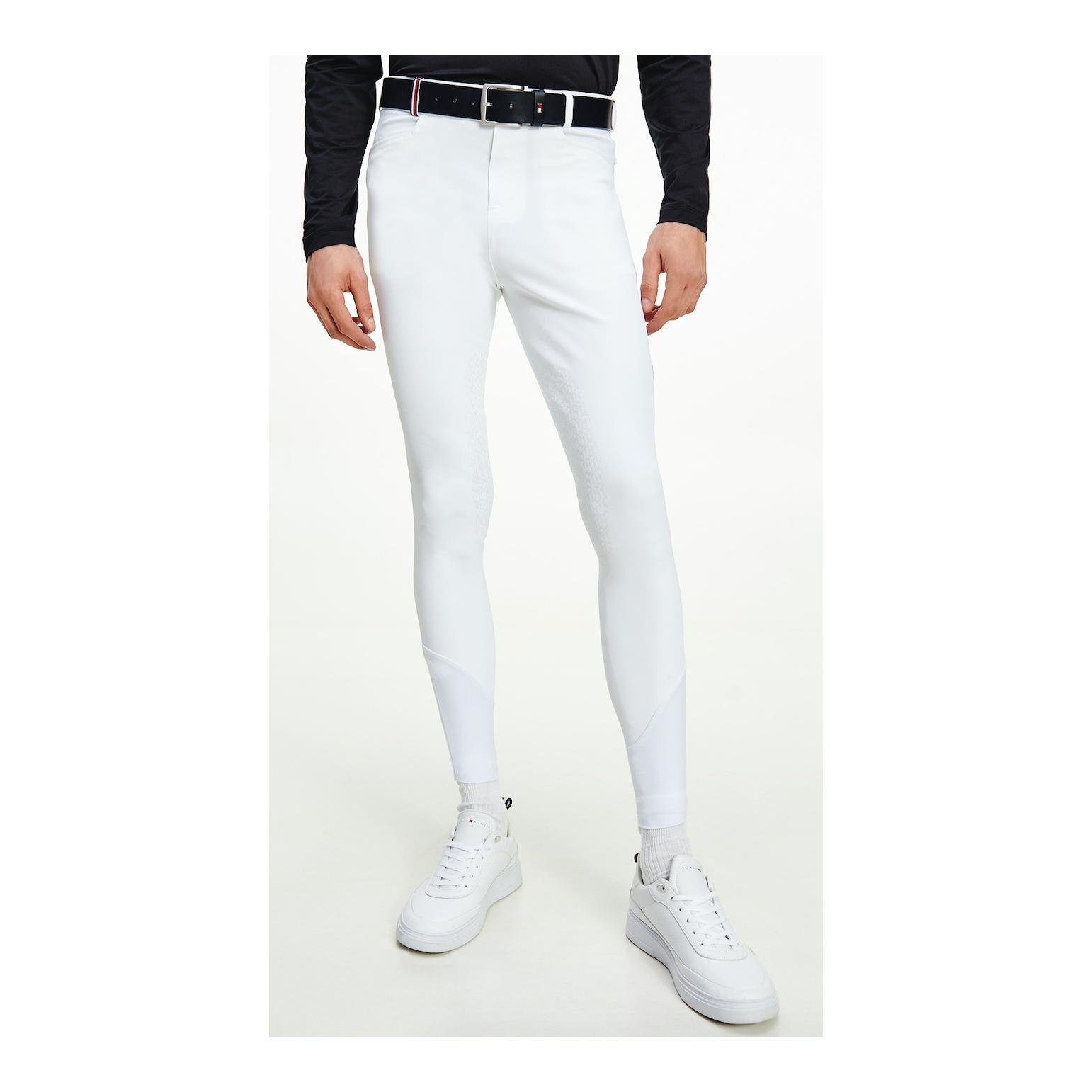 Reithose Kniegrip Performance Herren - Th Optic White
