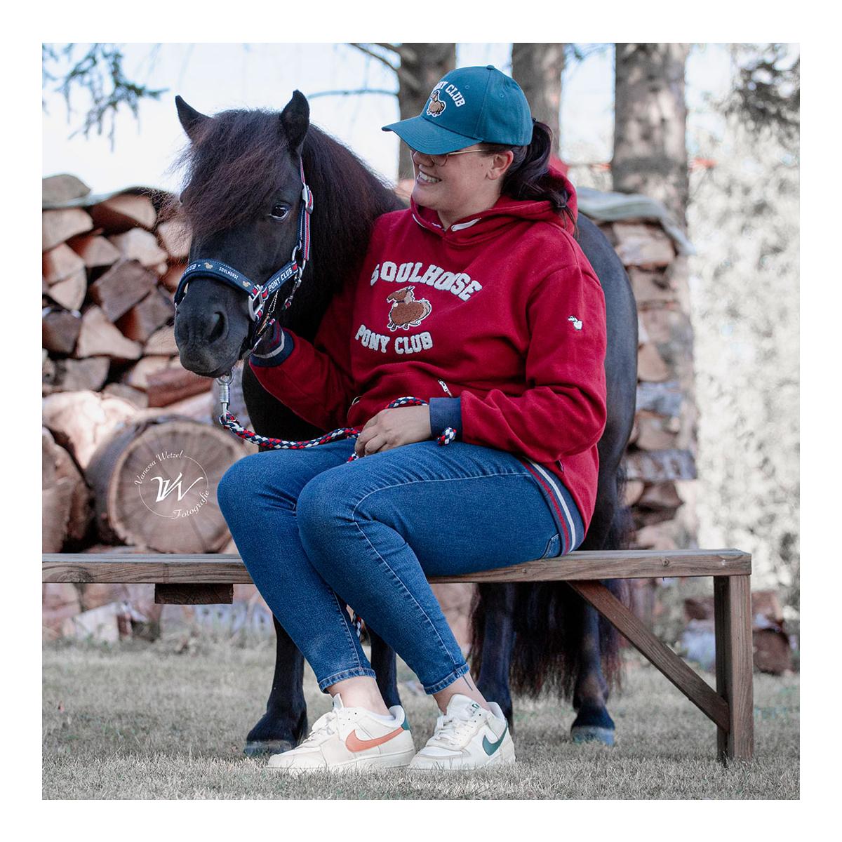 Halfter Dual Alu "Pony Club"