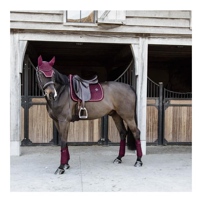 Schabracke Velvet Samt - bordeaux Schabracke Velvet Samt - bordeaux