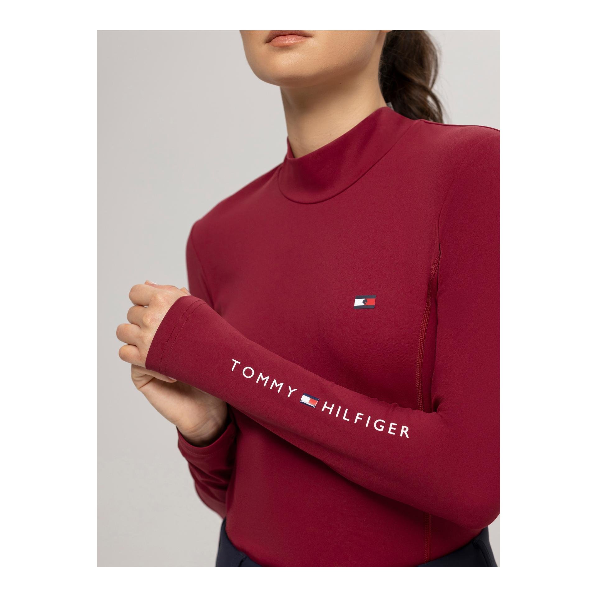 T-shirt fonctionnel col roulé femme