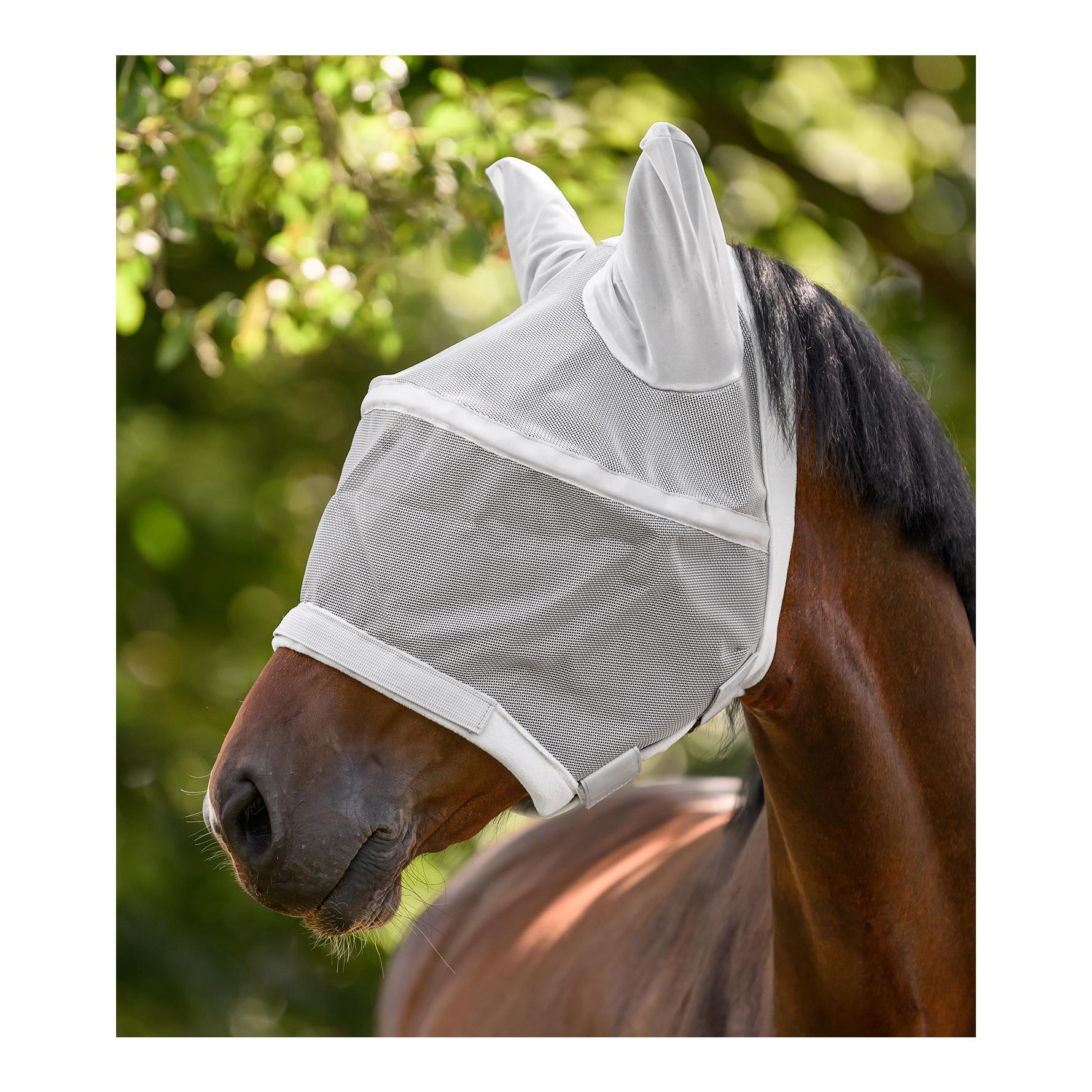 Waldhausen Masque anti-mouches Premium Space avec protection pour les oreilles et le nez