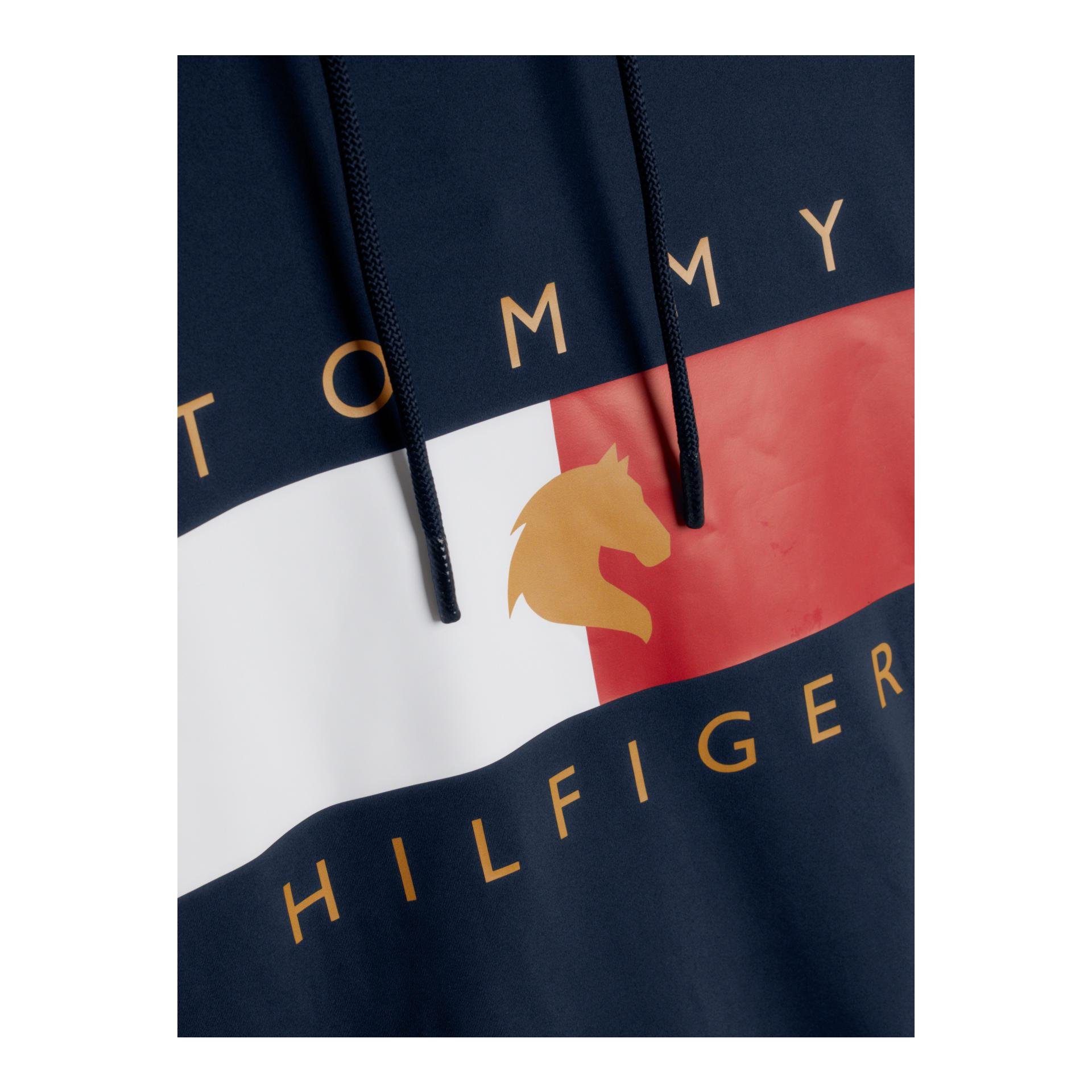 Sweat à capuche Tommy Flag Performance femme