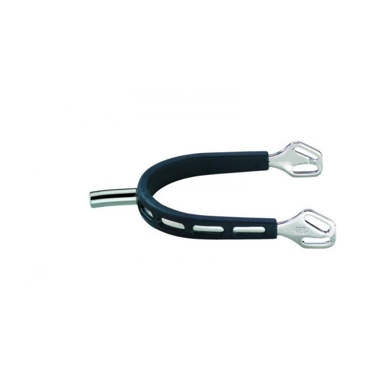 ULTRA fit EXTRA GRIP Edelstahlsporen - mit Balkenhol Schlaufe - 25mm Dorn rechtwinklig ULTRA fit EXTRA GRIP Edelstahlsporen - mit Balkenhol Schlaufe - 25mm Dorn rechtwinklig