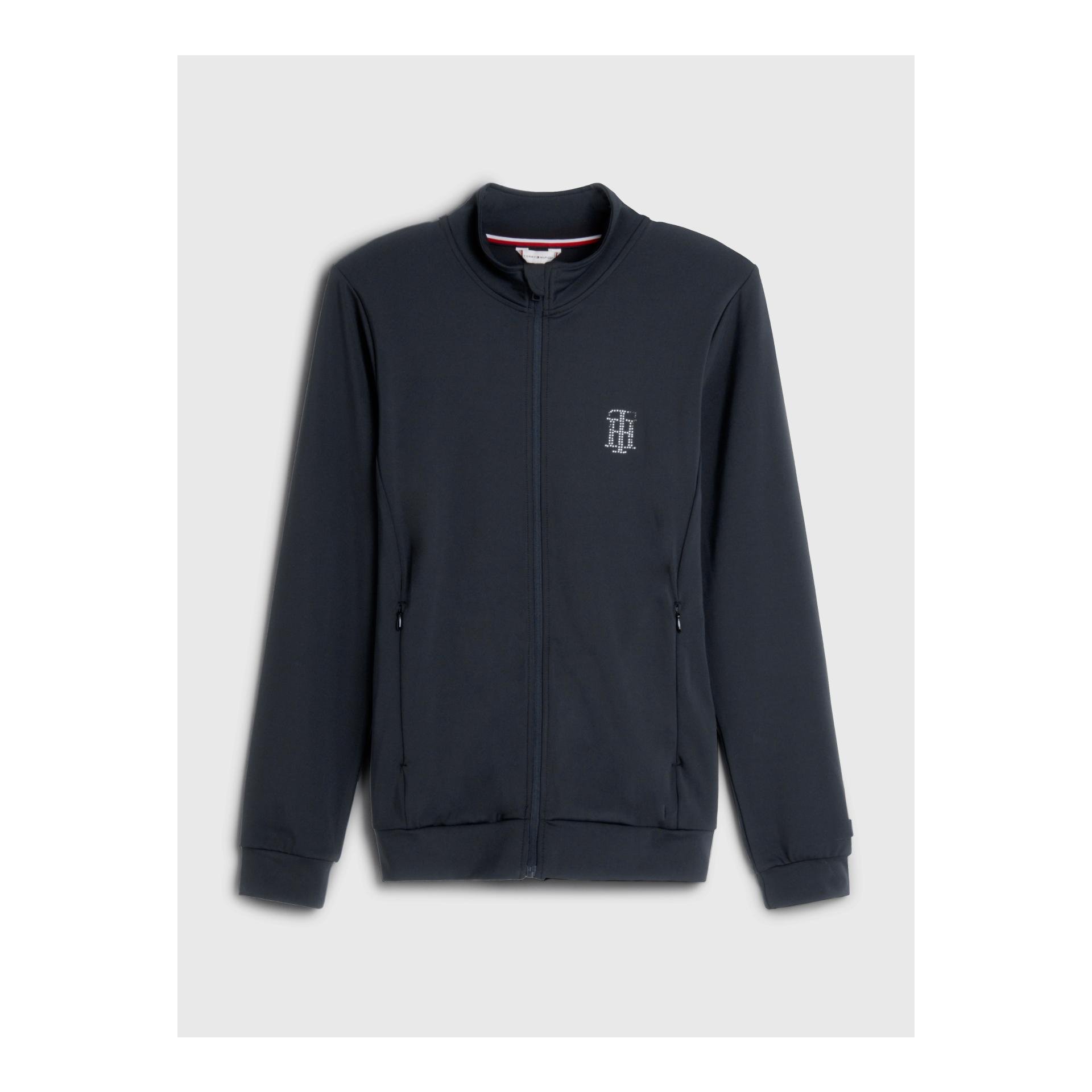 Tommy Hilfiger Equestrian Veste zippée Performance avec strass femme Taille: S