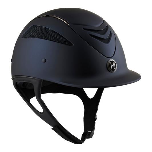 Reithelm Defender Pro Matt Chrome Pipe - blau Reithelm Defender Pro Matt Chrome Pipe - blau