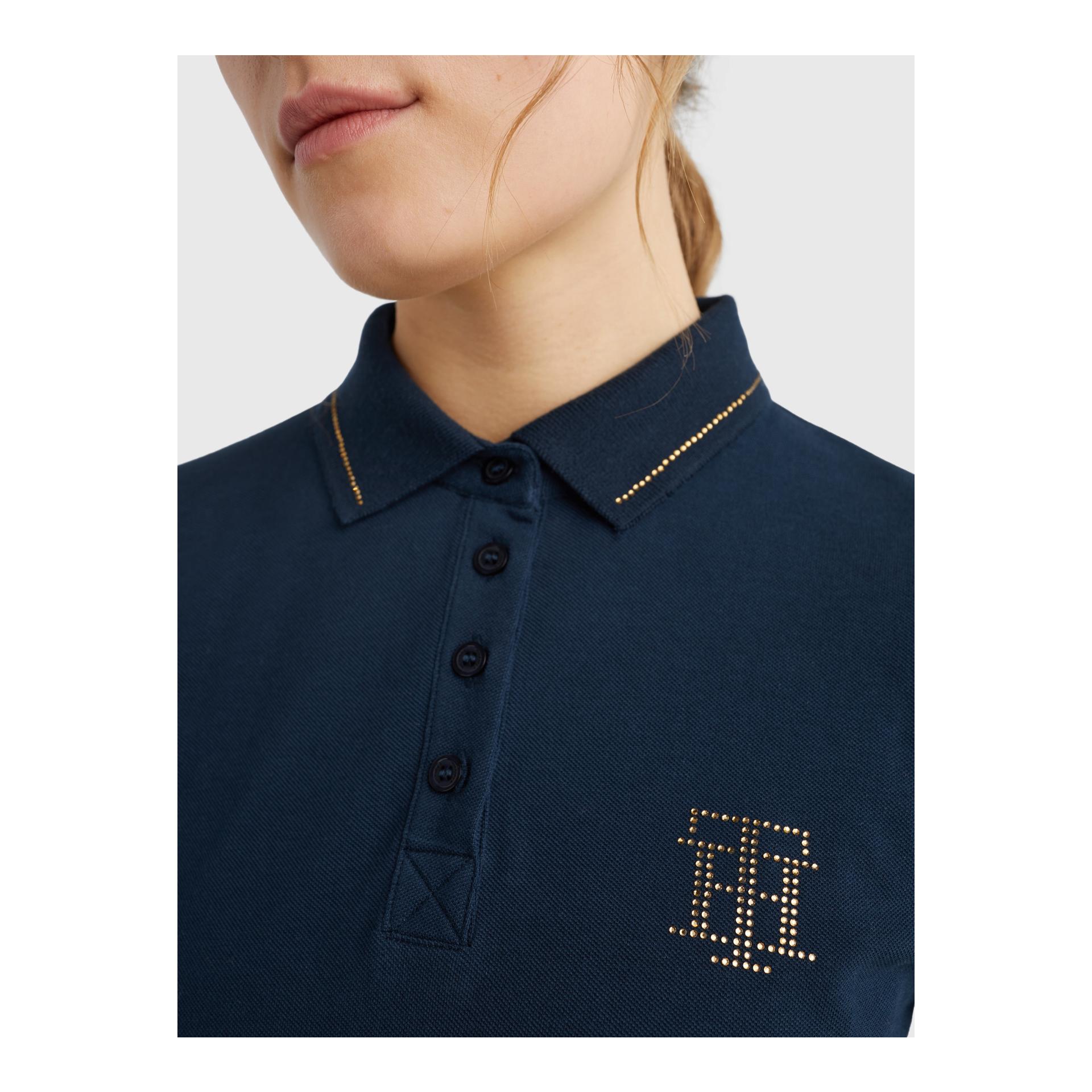 Poloshirt TH Strass Damen