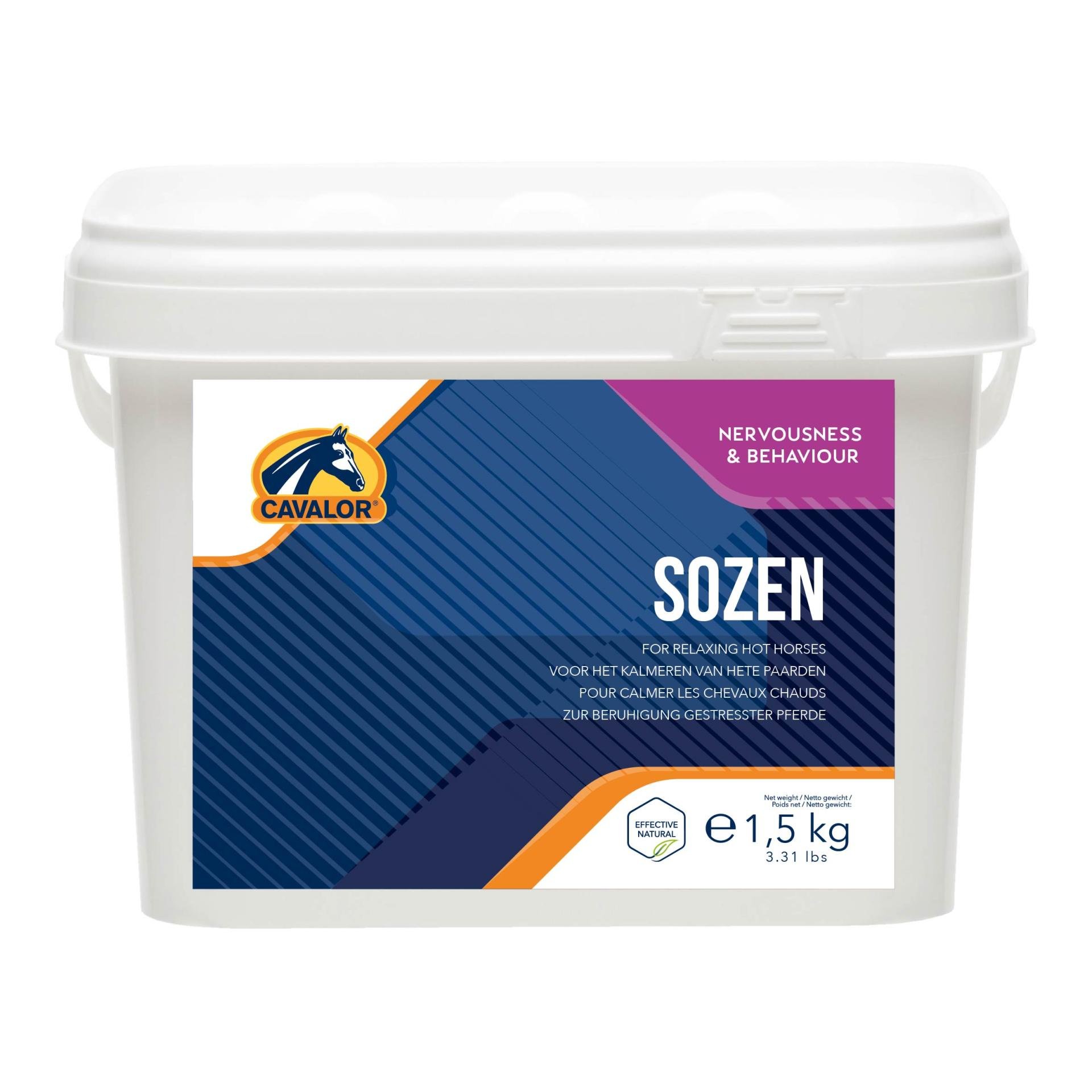 Sozen - A un effet apaisant et relaxant sur les chevaux à tempérament vif ou nerveux Sozen - A un effet apaisant et relaxant sur les chevaux à tempérament vif ou nerveux
